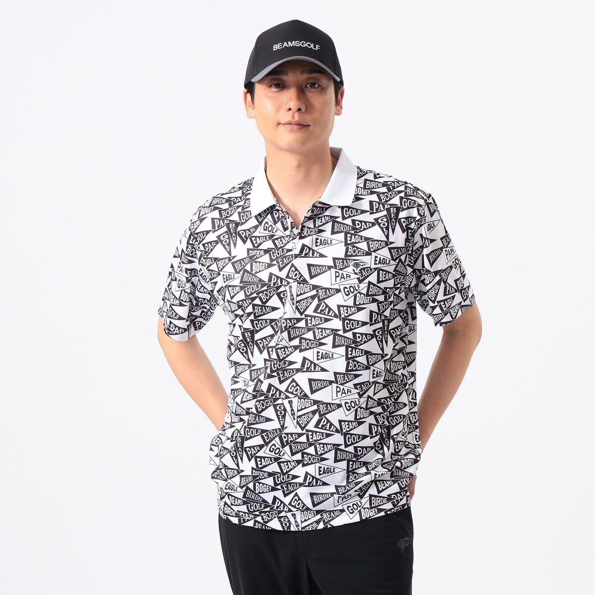ORANGE LABEL フラッグ総柄 ポロシャツ(半袖シャツ・ポロシャツ)|BEAMS
