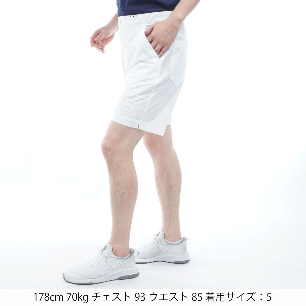PGisPG 二重組織 ストレッチドビー ショートパンツ(ハーフパンツ