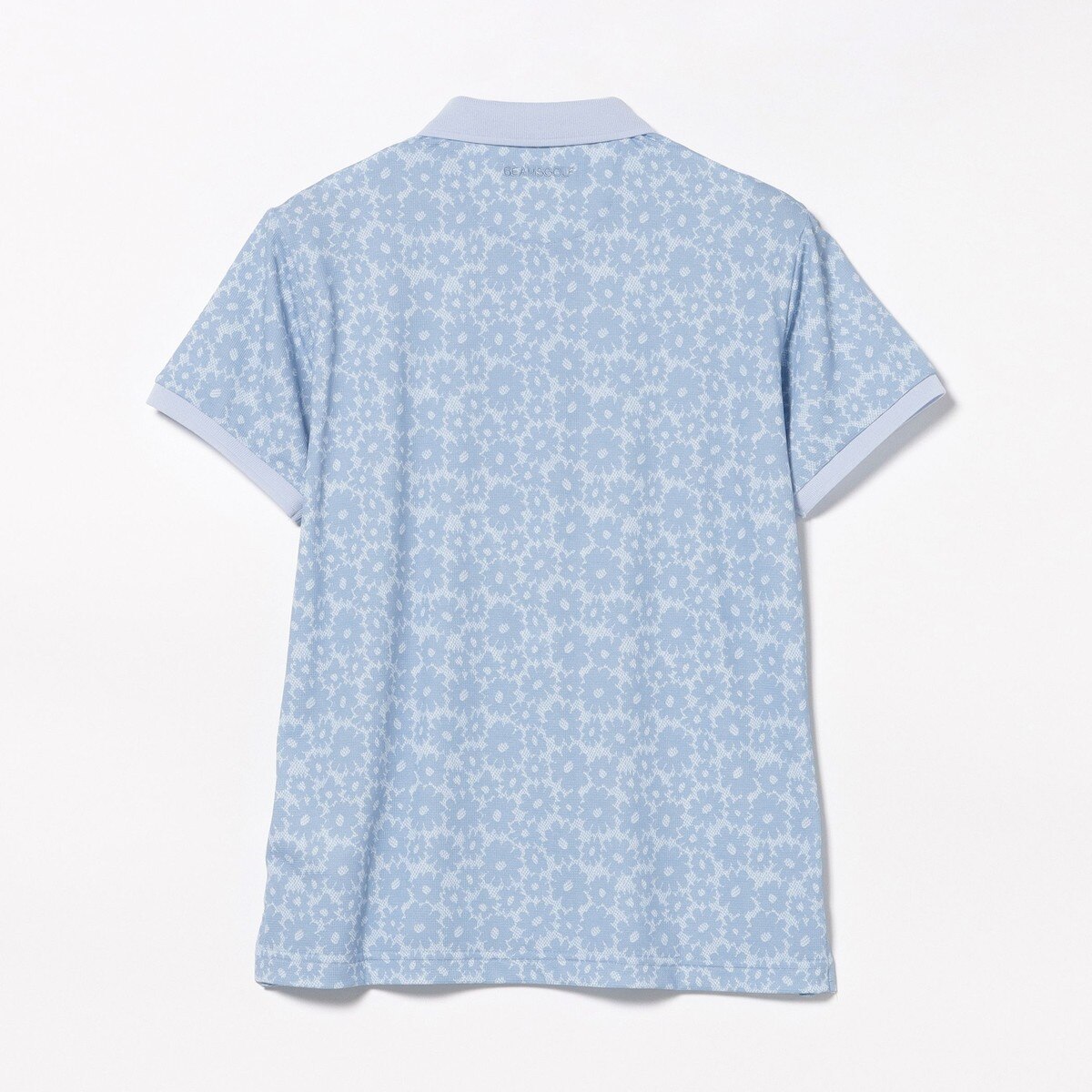 PURPLE LABEL シャドー フラワープリント ポロシャツ レディス(半袖