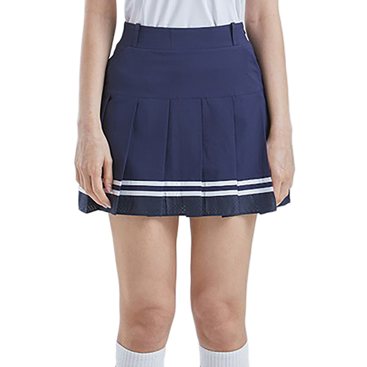 エアーパンチング プリーツスカート レディス(スカート)|CHUCUCHU