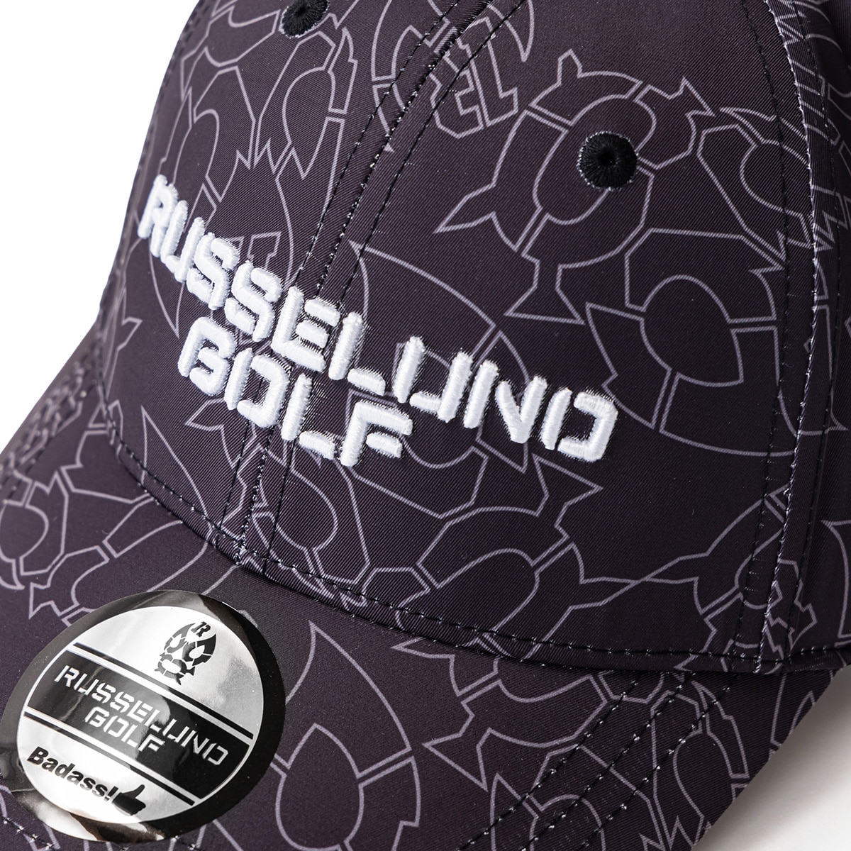 総柄キャップ(【男性】キャップ)|Russeluno Golf(ラッセルノ