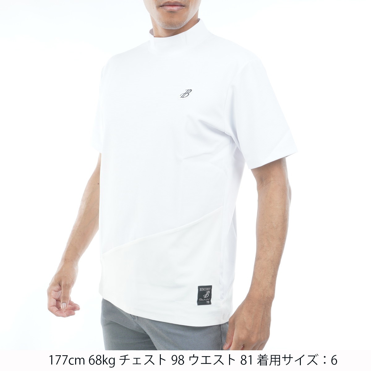 半袖モックネックシャツ(半袖シャツ・ポロシャツ)|BUNCUREY(バンクレイ