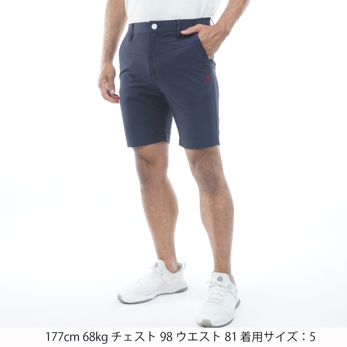 ドビー柄 ハーフパンツ(ハーフパンツ)|BUNCUREY(バンクレイ) BM1-04064