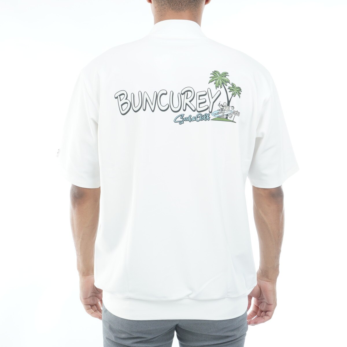 半袖モックネックシャツ(半袖シャツ・ポロシャツ)|BUNCUREY(バンクレイ