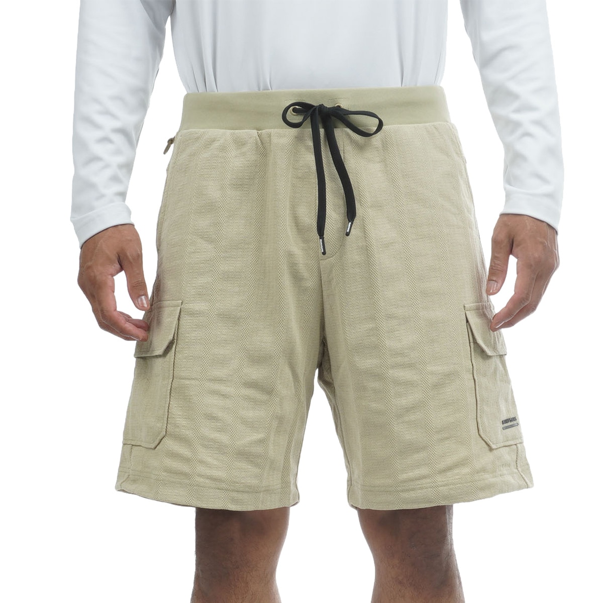【LGS】 PEARLY GATES golf用ハーフパンツ　サイズ5 ストレッチサッカージャカード ショートパンツ(ハーフパンツ)|PEARLY