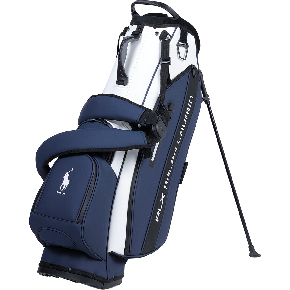 【美品】POLO GOLF RLX CAMO2.0 スタンドキャディバッグ GDO限定 RLX スタンドキャディバッグ(【男性】キャディバッグ)|POLO