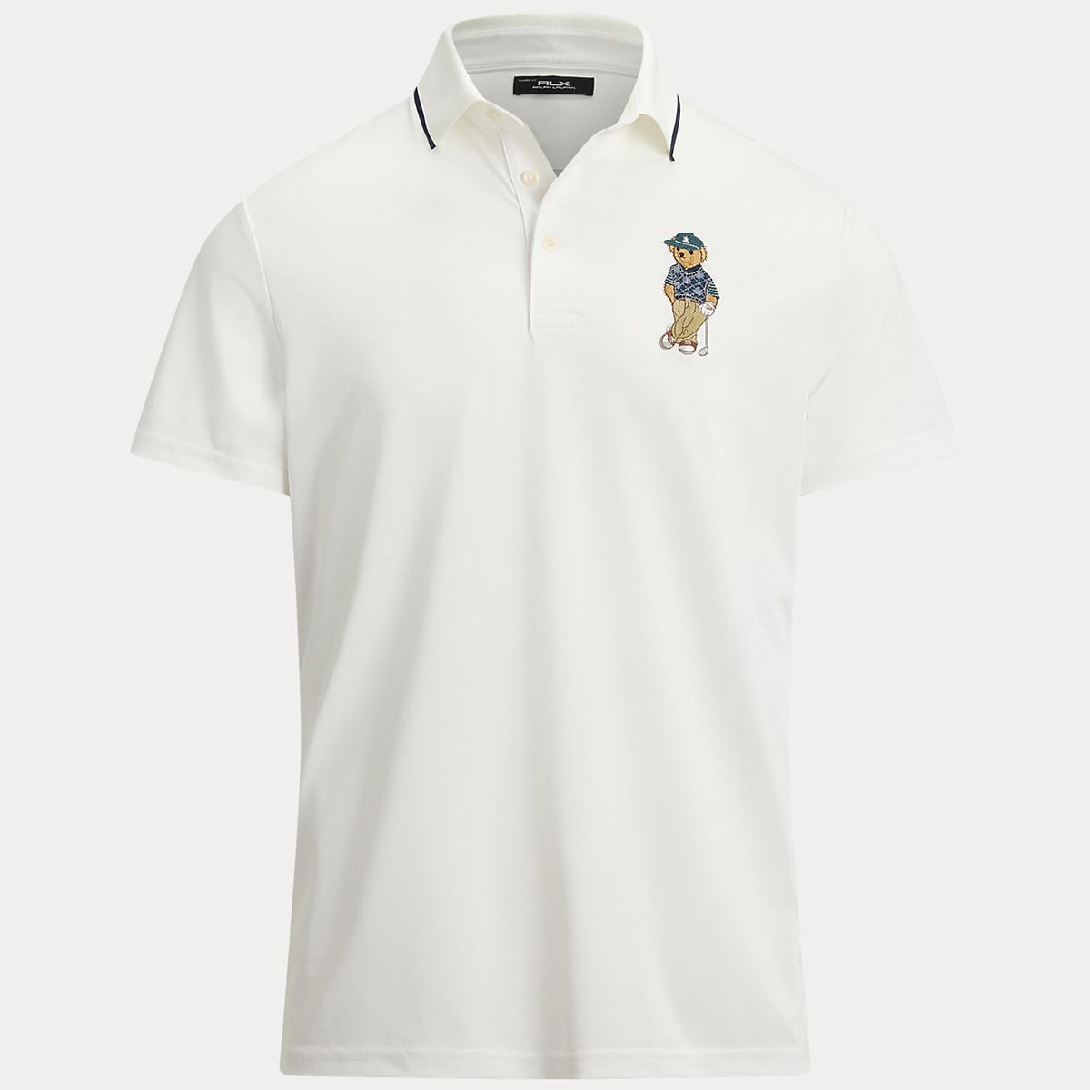 RLX ストレッチ テーラード フィット Polo ベア 半袖ポロシャツ(半袖