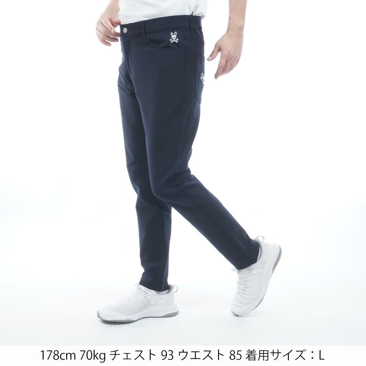 GOLF SOLOTEX ストレッチ ダブルクロス 5ポケットパンツ(ロングパンツ