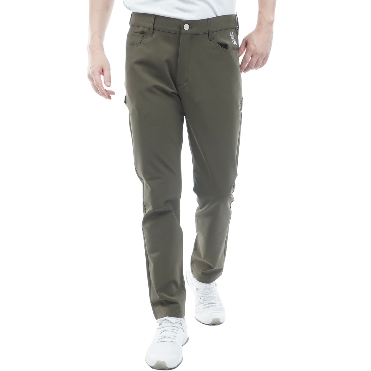 GOLF SOLOTEX ストレッチ ダブルクロス 5ポケットパンツ(ロングパンツ