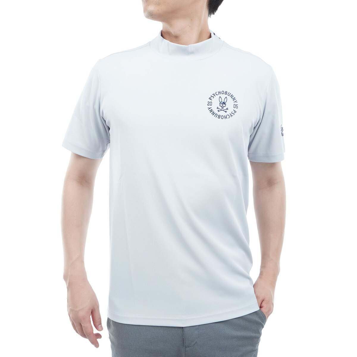 GOLF サークルロゴテック UVモックネック半袖Tシャツ(半袖シャツ