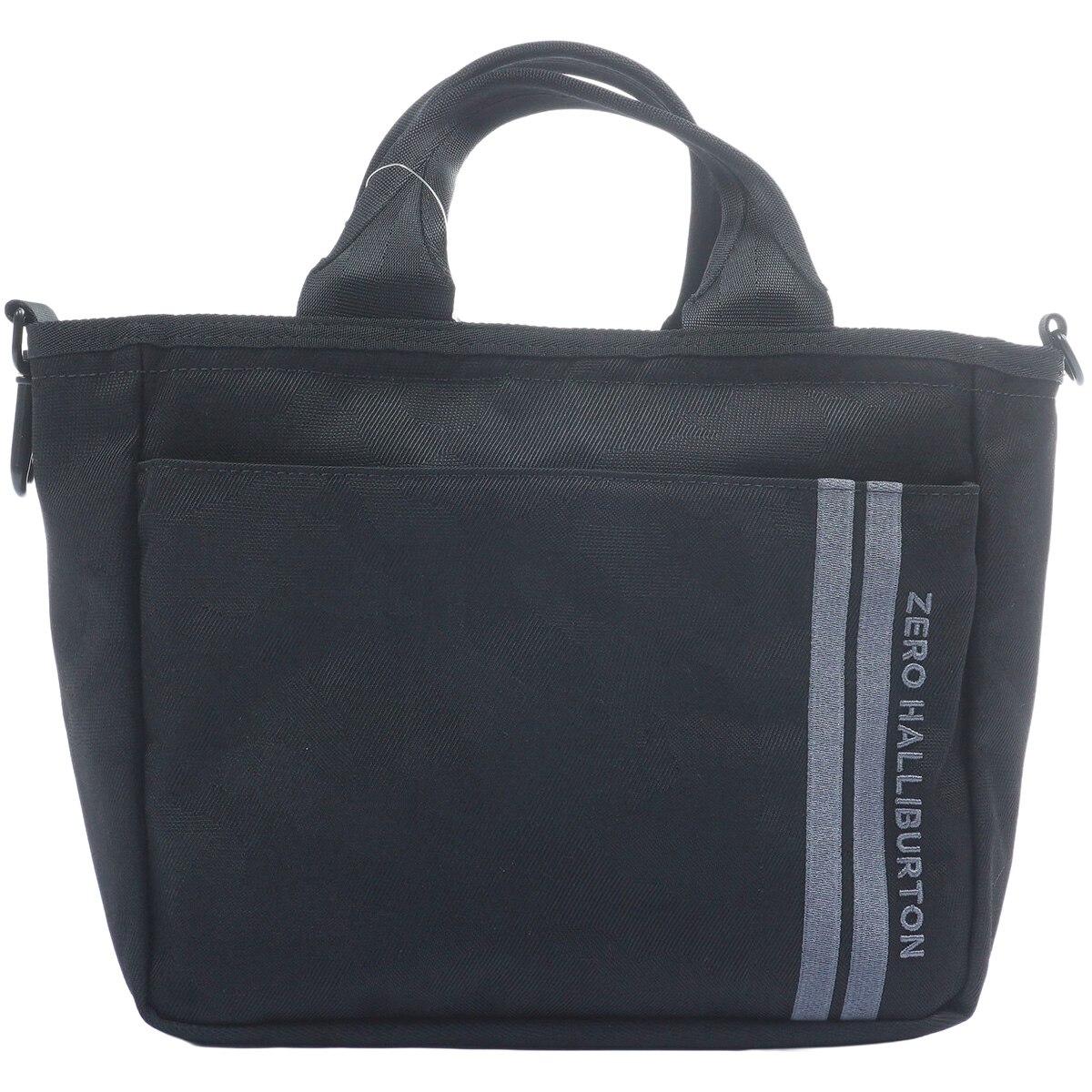 ☆未使用☆ZERO HALLIBURTON カートトートバッグ ブラックカモ色 JC カートトートバッグ(ラウンドバッグ)|ZERO HALLIBURTON