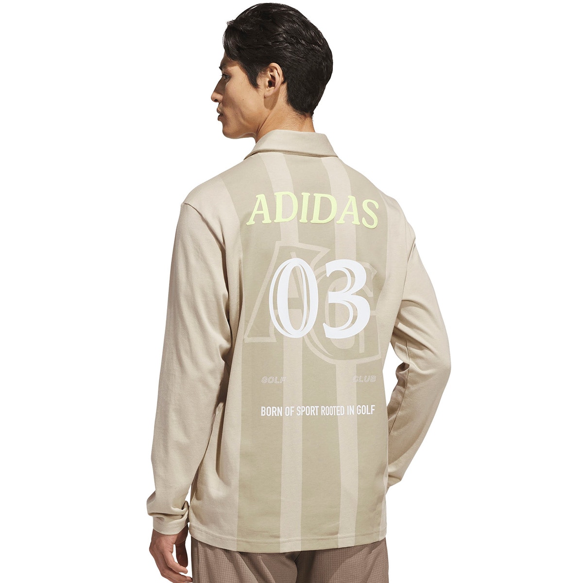 バックグラフィック 長袖ポロシャツ(長袖シャツ・ポロシャツ)|Adidas