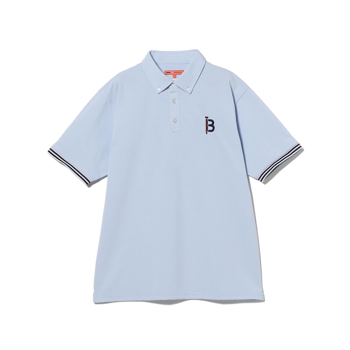 ORANGE LABEL 袖リブ ボーダー ポロシャツ(半袖シャツ・ポロシャツ