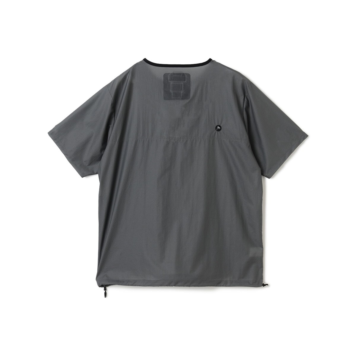 別注 Marmot ハーフジップ 撥水 ウインドピステ(半袖シャツ