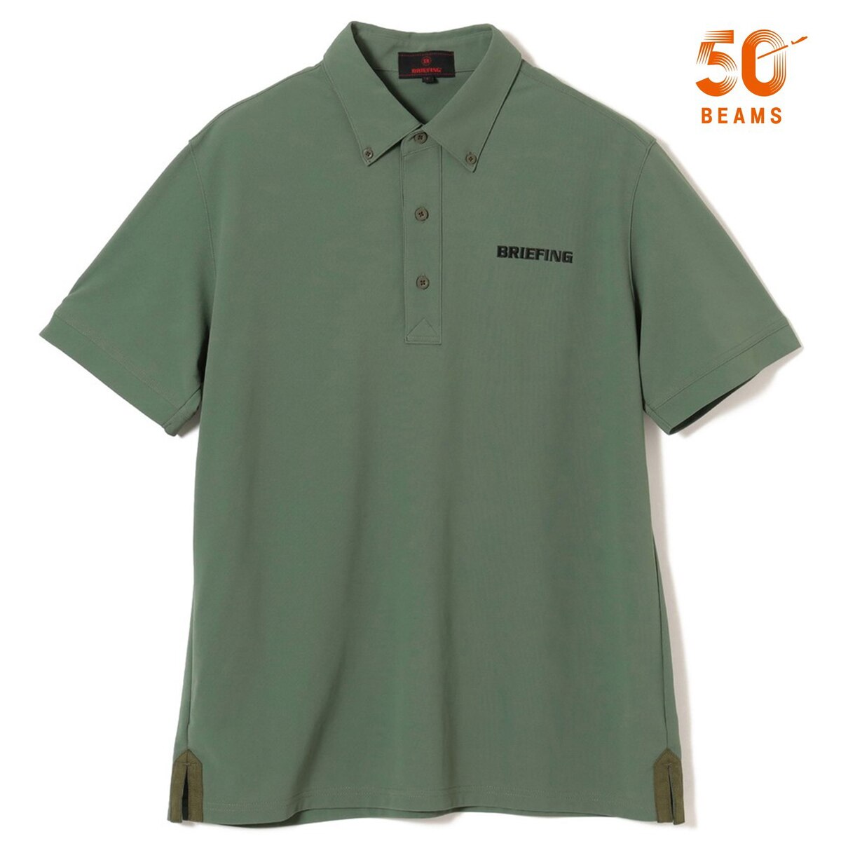 別注 BRIEFING ボタンダウン ポロシャツ(半袖シャツ・ポロシャツ