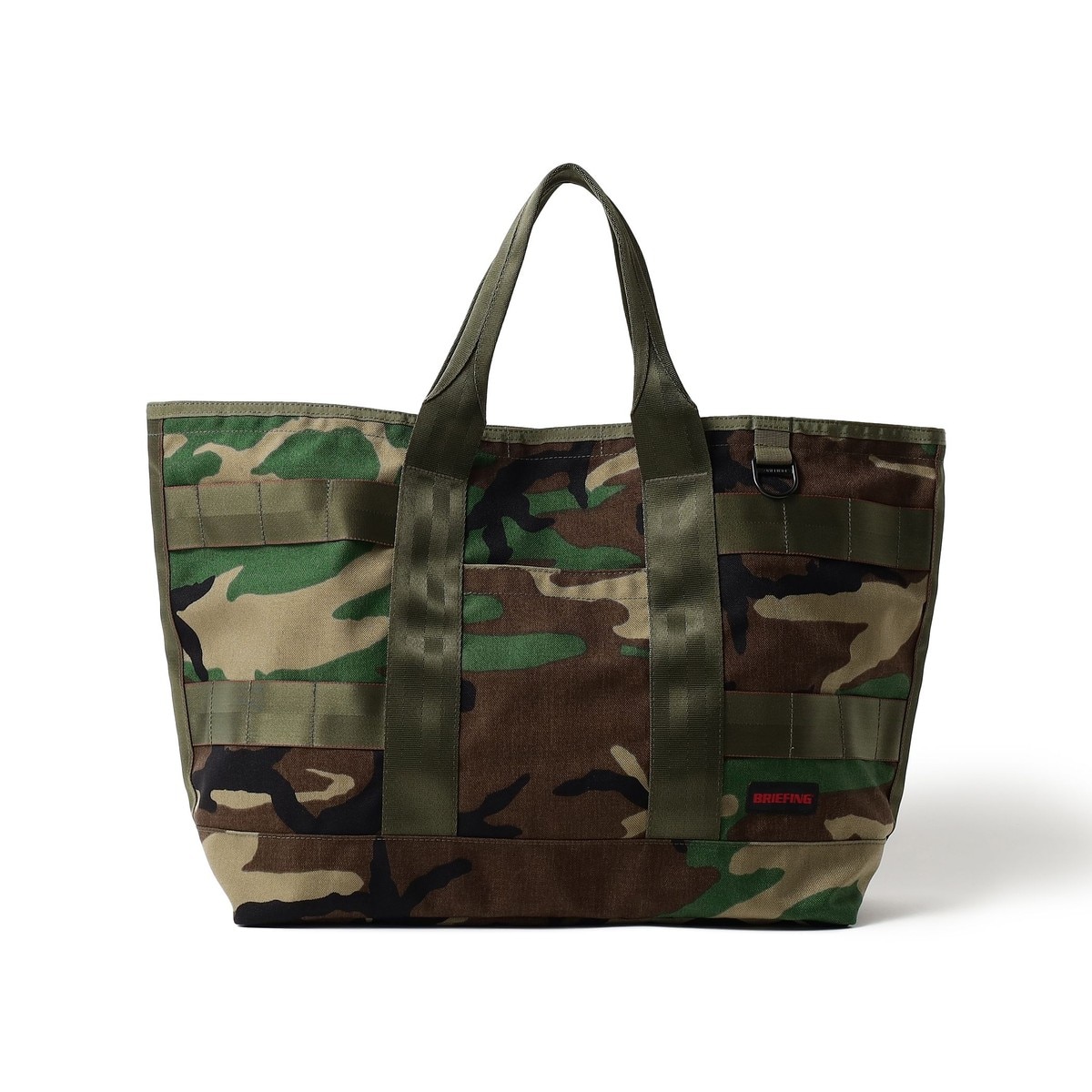 別注 BRIEFING WOODLAND CAMOUFLAGE トートバッグ(トートバッグ)|BEAMS