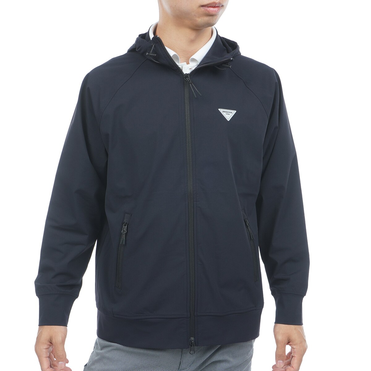 BRIEFING パーカー　ネイビー／L REF WR FUNCTIONAL パーカー(中間着(セーター、トレーナー))|BRIEFING
