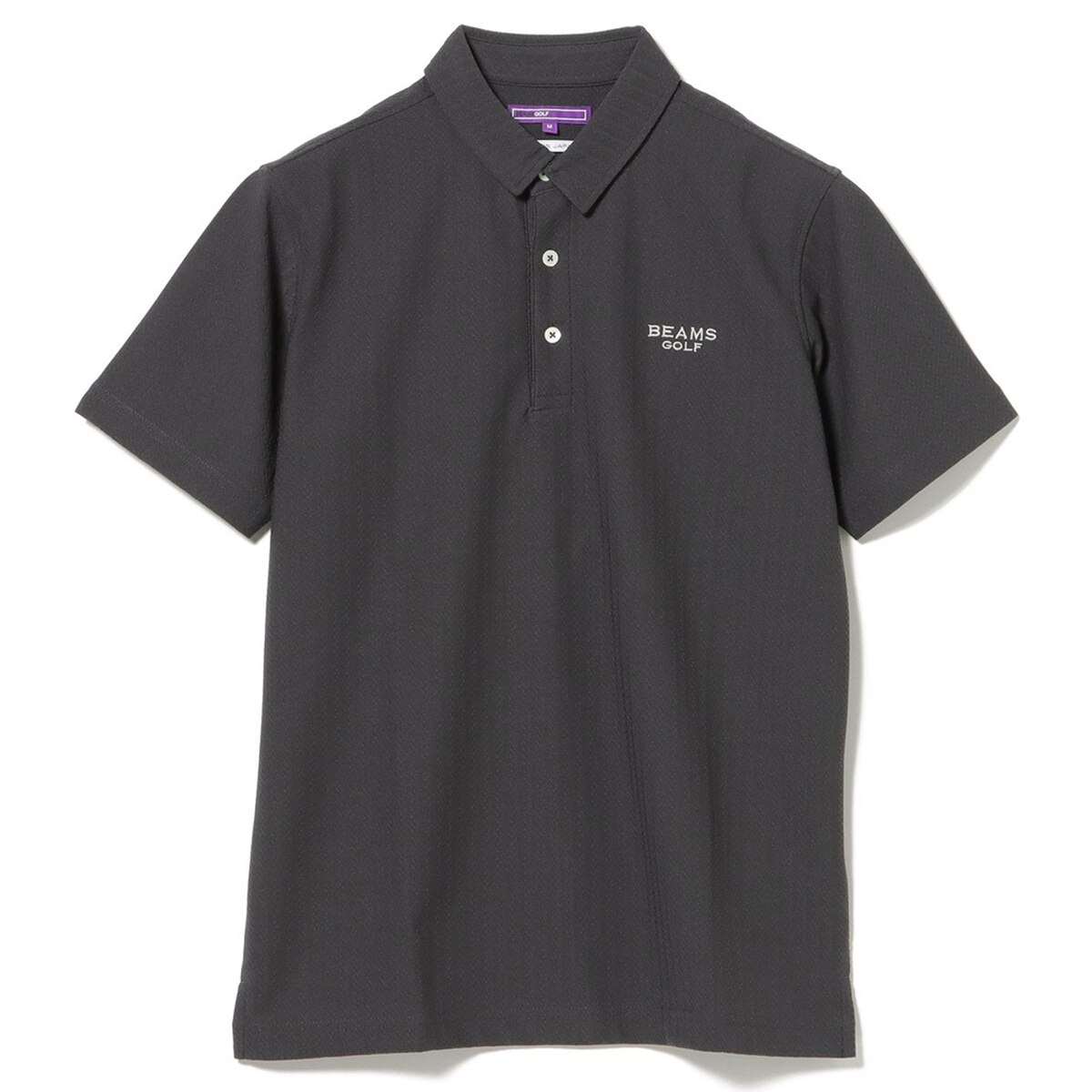 PURPLE LABEL ジャカード ストライプ シャツ(半袖シャツ・ポロシャツ