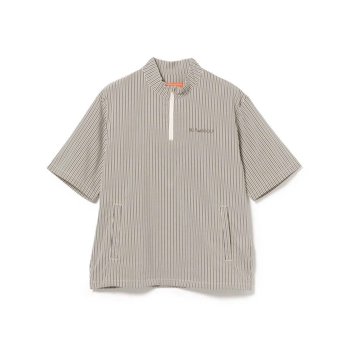 ORANGE LABEL ドットエア（R）ハーフジップ 半袖プルオーバー(半袖