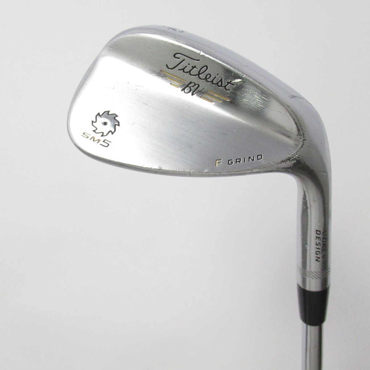 中古】Vokey SM5 ツアークローム F GRIND ウェッジ Dynamic Gold 52-12