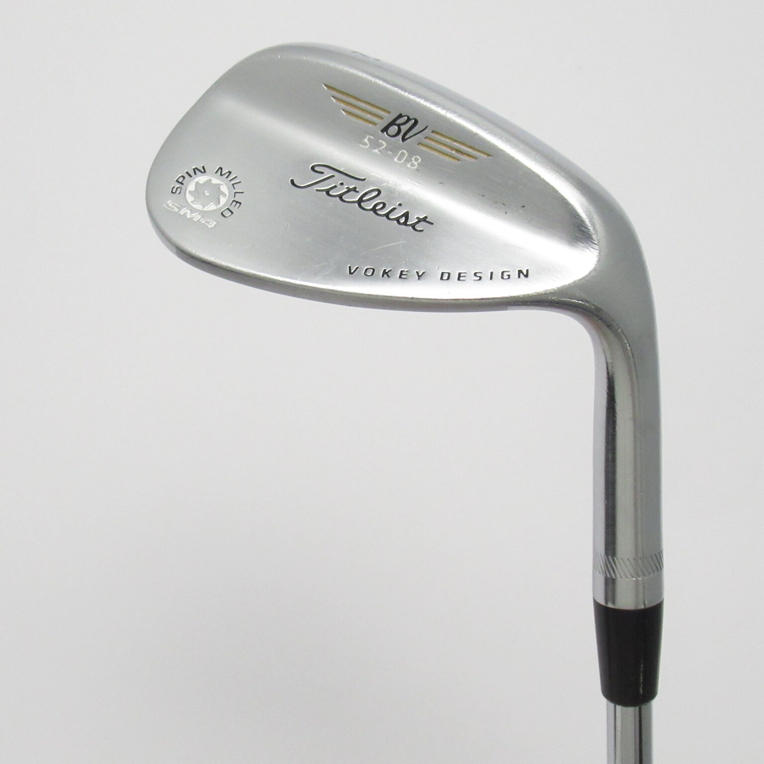 中古】Vokey SPINMILLED SM4 ツアークローム ウェッジ Dynamic Gold 52