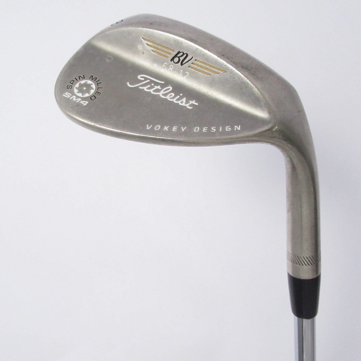 Vokey SPINMILLED SM4 ﾌﾞﾗｯｸﾆｯｹﾙ 中古ウェッジ タイトリスト Vokey