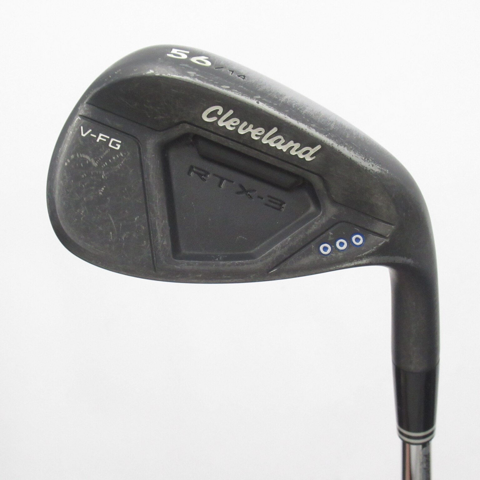 中古】RTX-3 キャビティー BLACK ウェッジ Dynamic Gold 56-14 S200 D