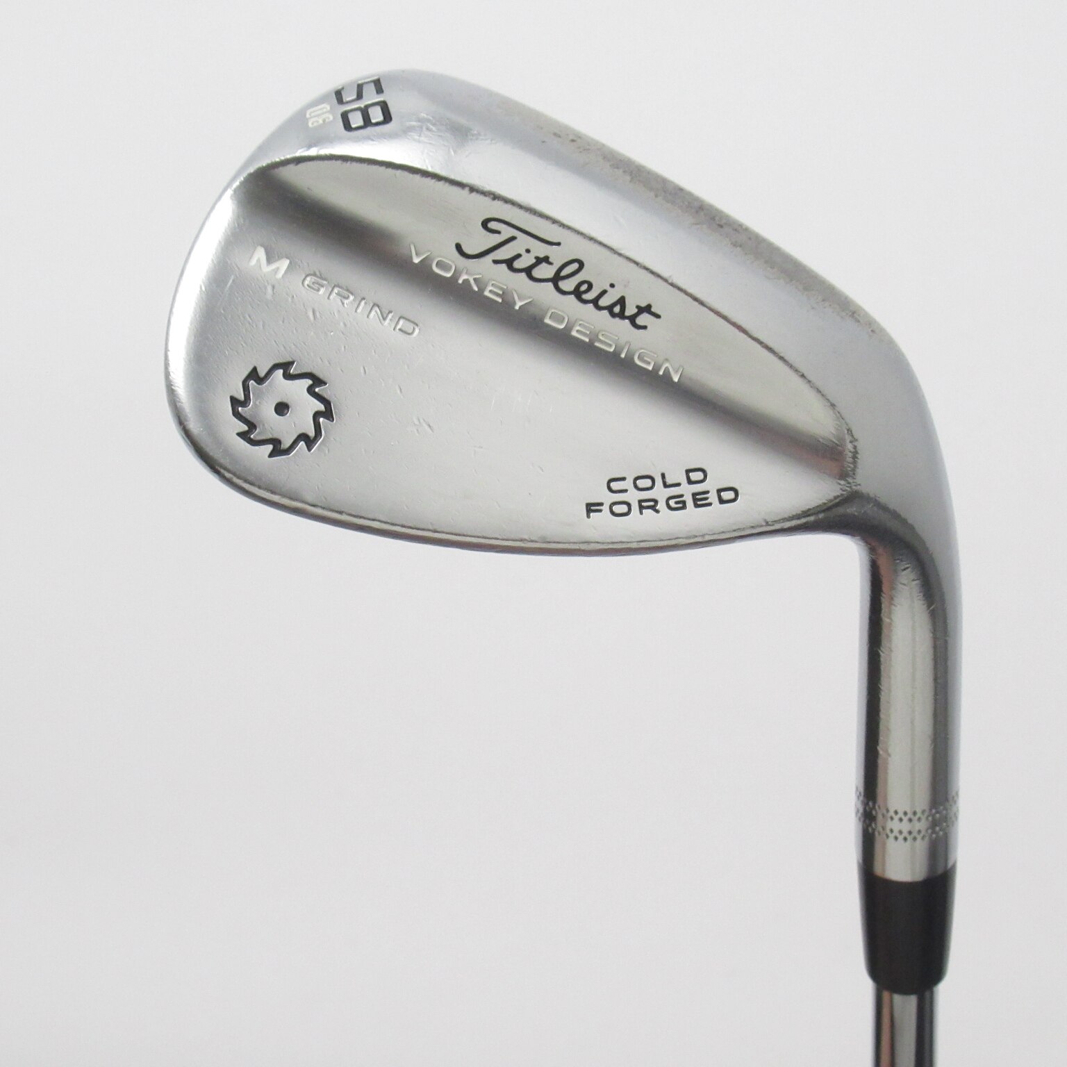 中古】Vokey COLD FORGED(2015) ウェッジ スチールシャフト 58-08 判別