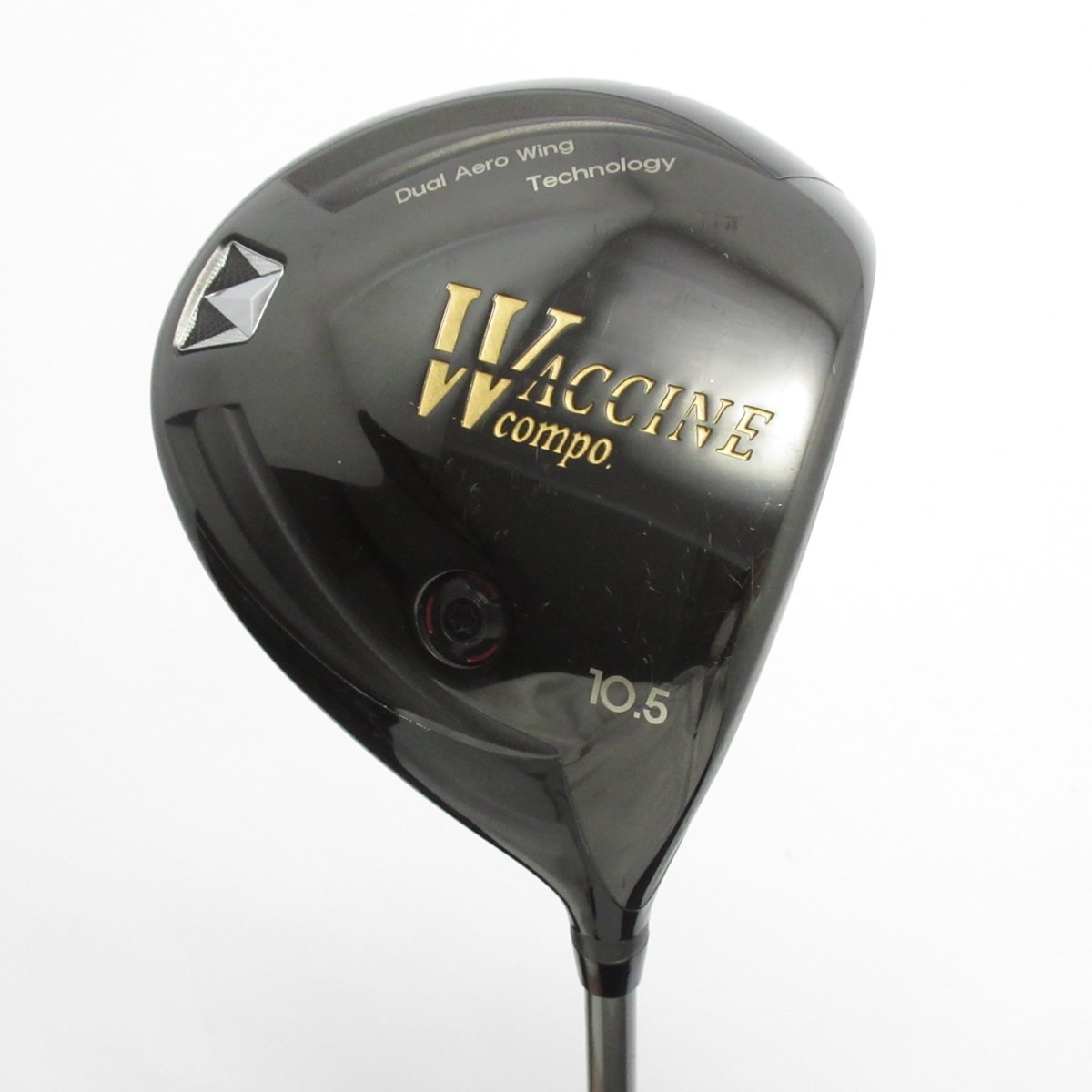 中古】WACCINE compo Black ドライバー カーボンシャフト 10.5 R CD