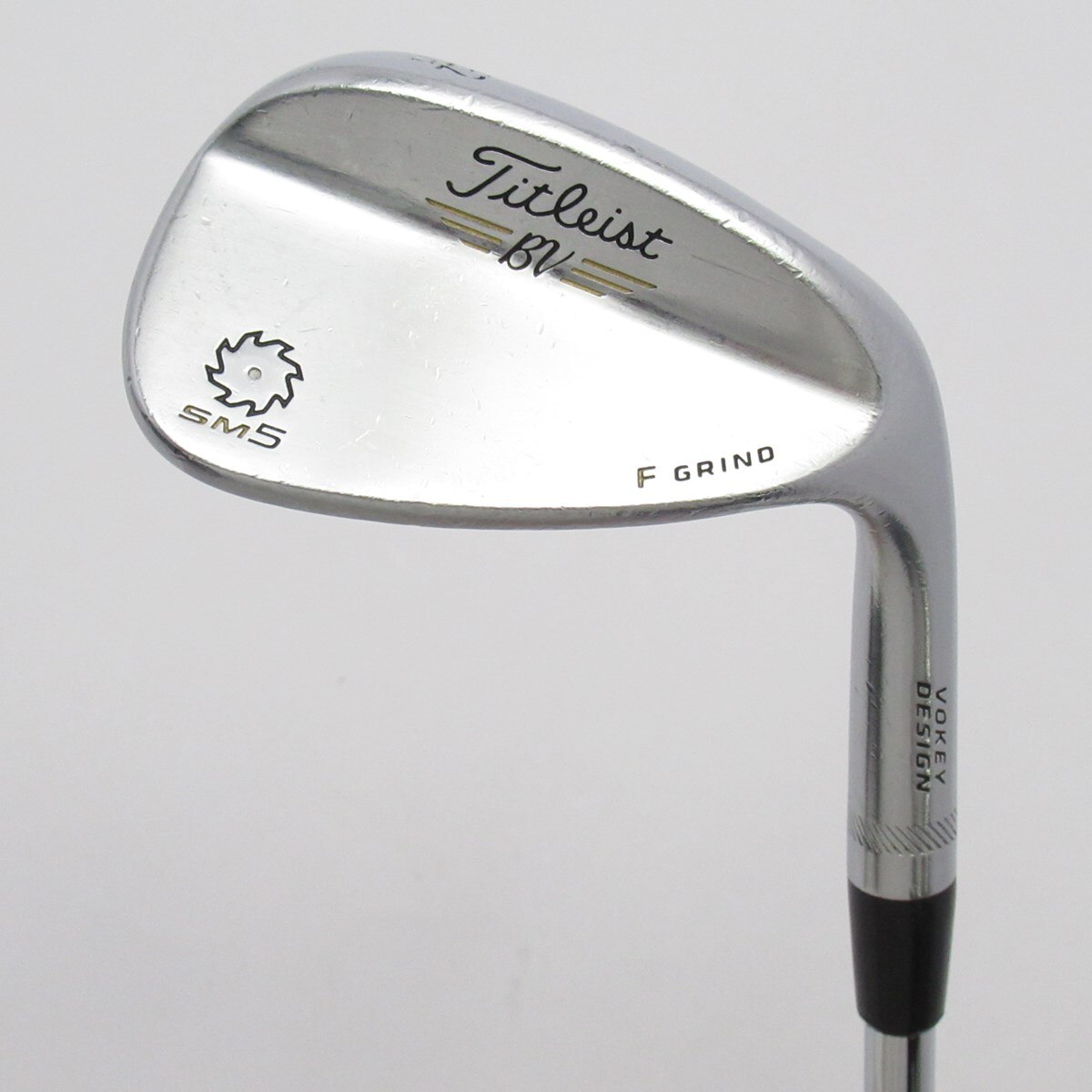 中古】Vokey SM5 ツアークローム F GRIND ウェッジ Dynamic Gold 52-12