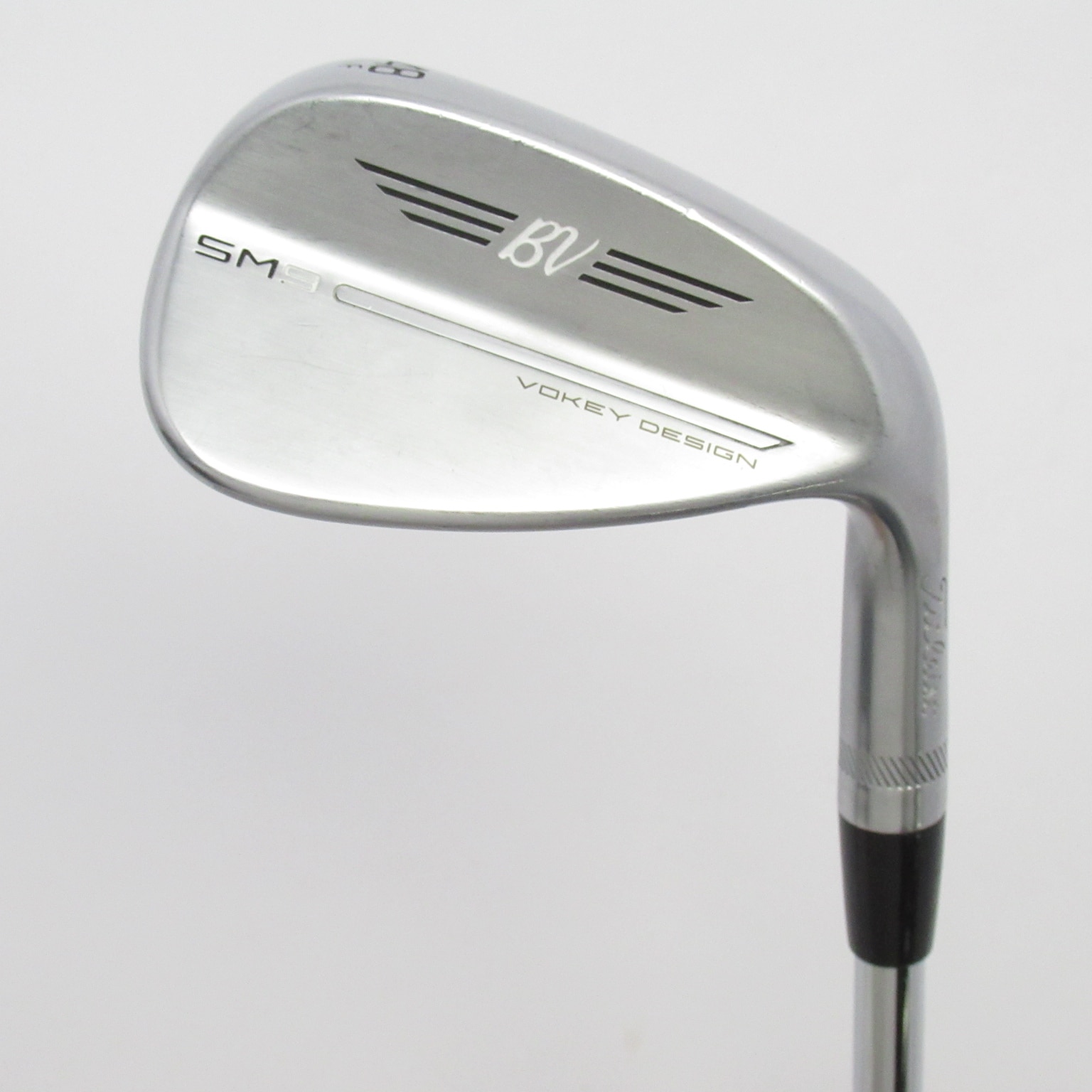 中古】Vokey SM9 BRASHED STEEL ウェッジ BV105 48-10 設定無 C