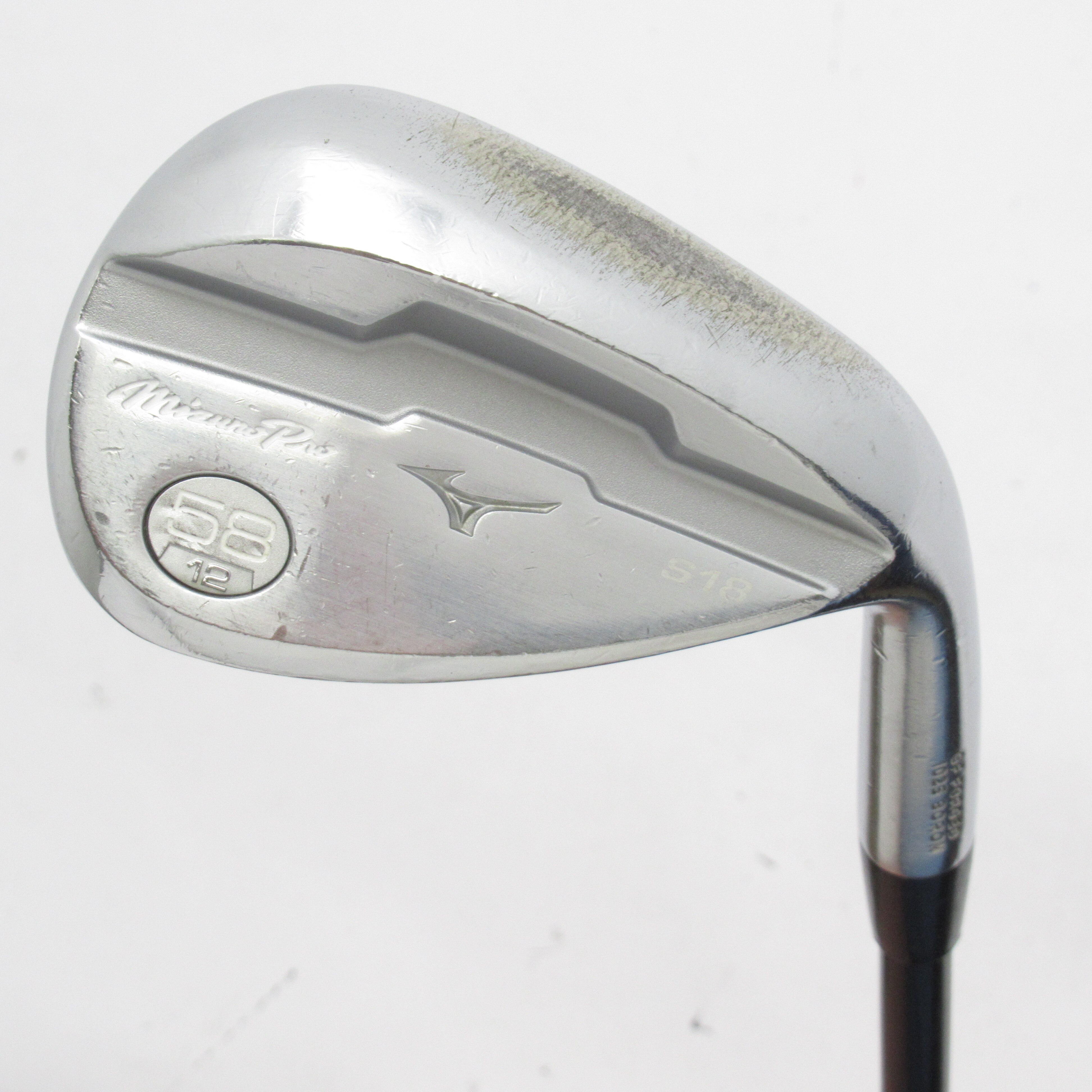 中古】MizunoPro S18 ウェッジ カーボンシャフト 58-12 SR D(ウェッジ