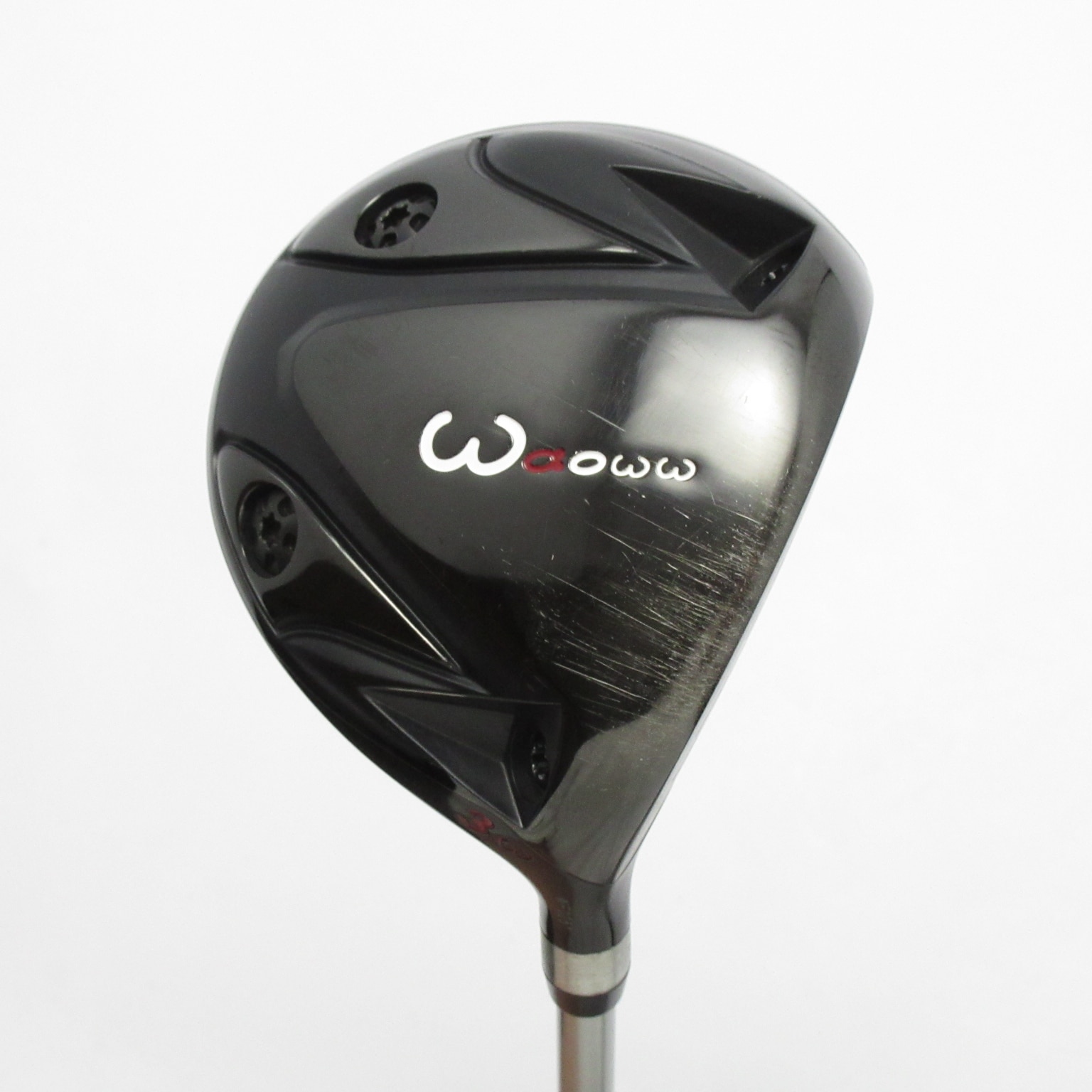 中古】Waoww RV-555 BLACK フェアウェイウッド カーボンシャフト 15