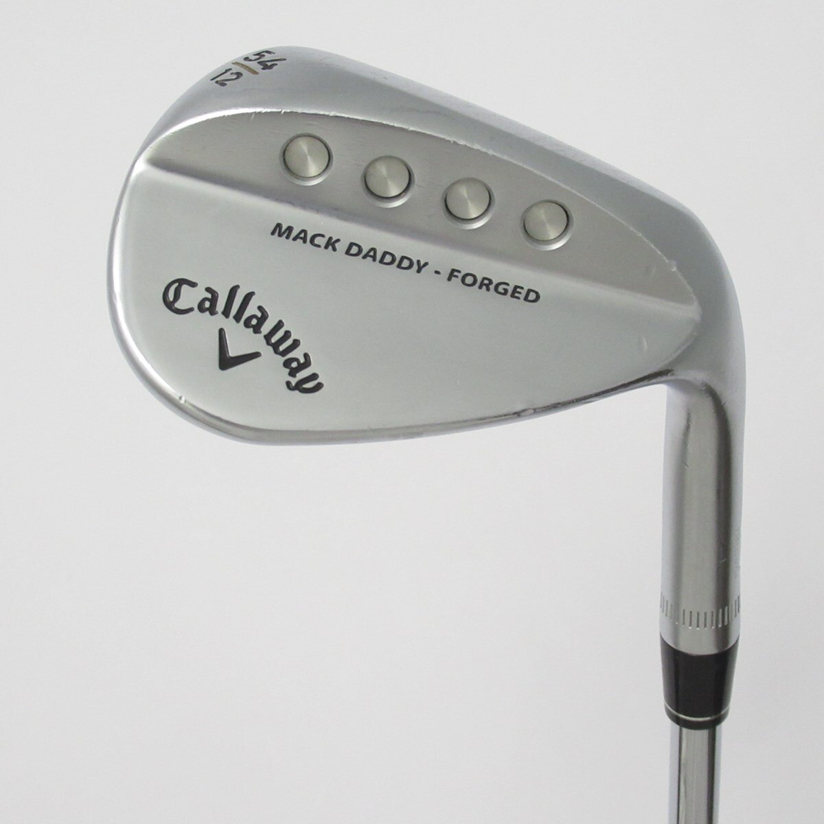 中古】MACK DADDY FORGED(2019)クロム仕上げ ウェッジ N.S.PRO MODUS3