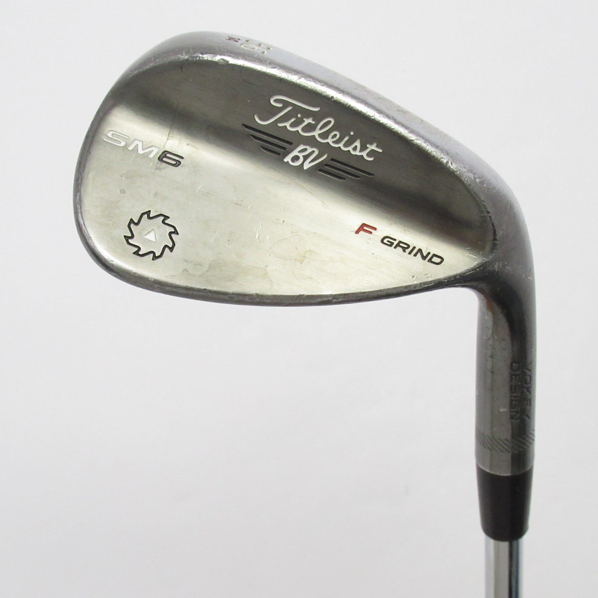 Vokey SM6 ｽﾃｨｰﾙｸﾞﾚｲ F GRIND 中古ウェッジ タイトリスト Vokey 右利き