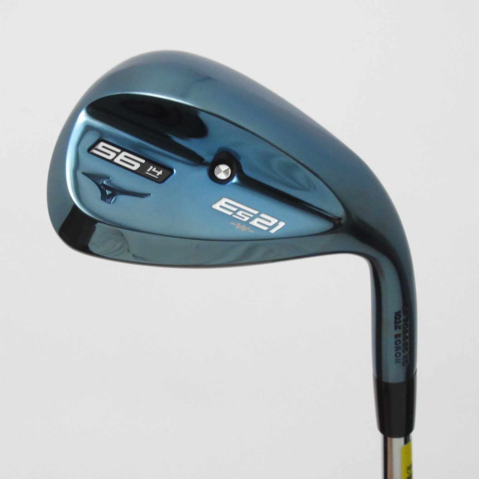 中古】Es21 ブルーIP仕上げ ウェッジ Dynamic Gold 120 56-14 WEDGE C