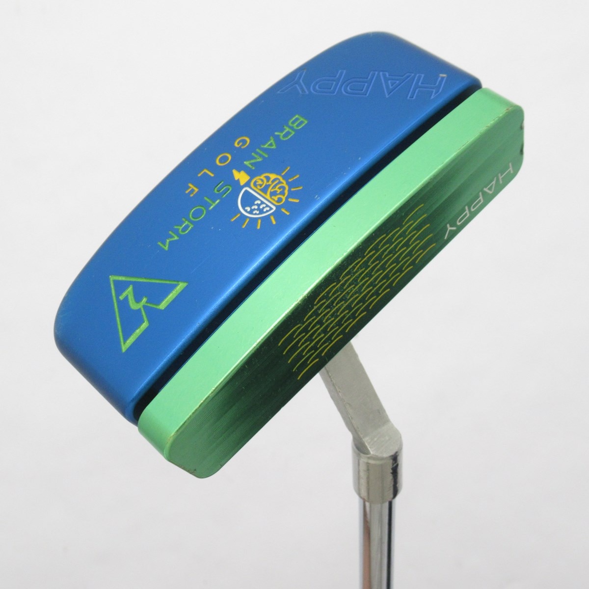 中古】BRAINSTORM HAPPY PUTTER BLADE パター スチールシャフト 計測