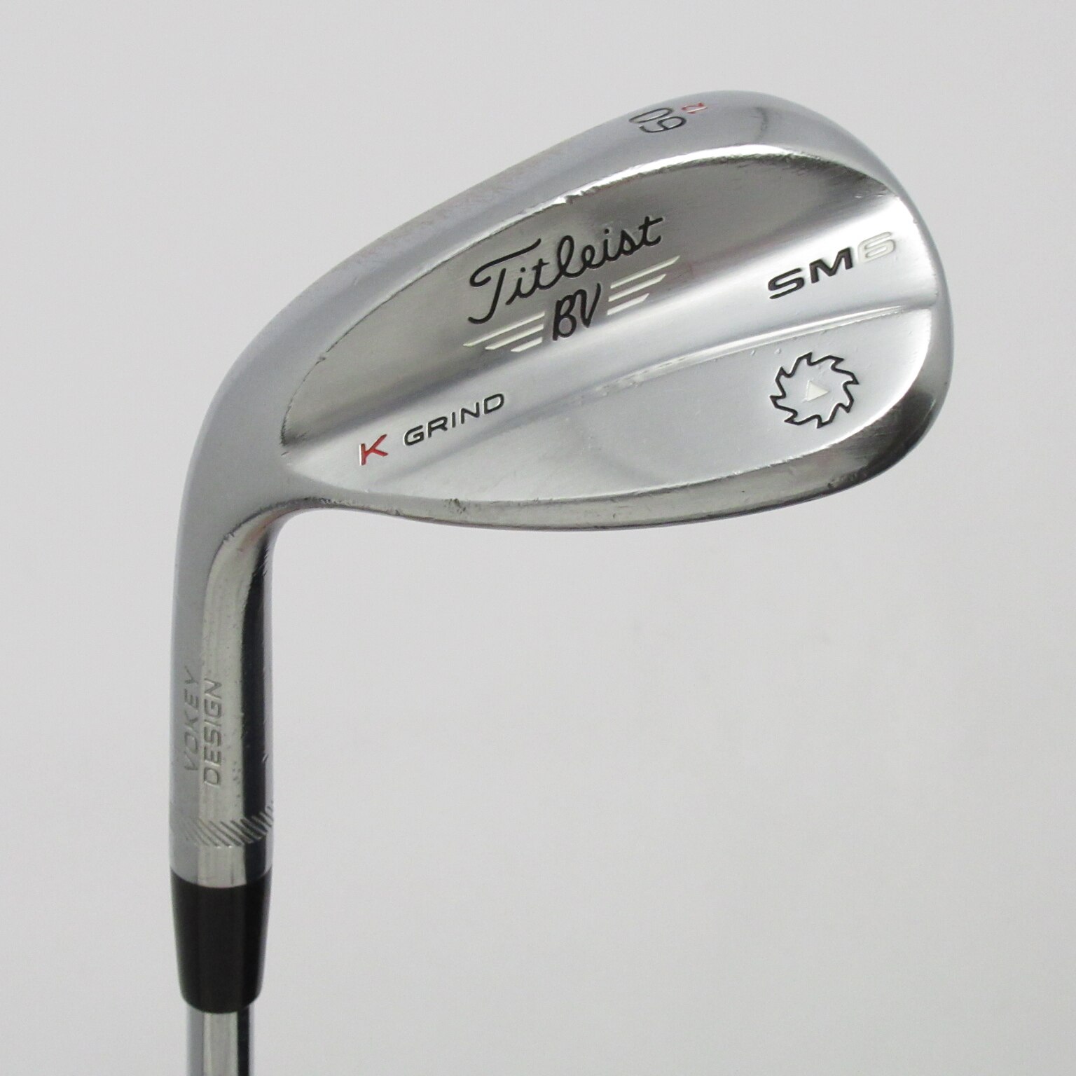 中古】Vokey SM6 ツアークローム K GRIND ウェッジ Dynamic Gold 60-12