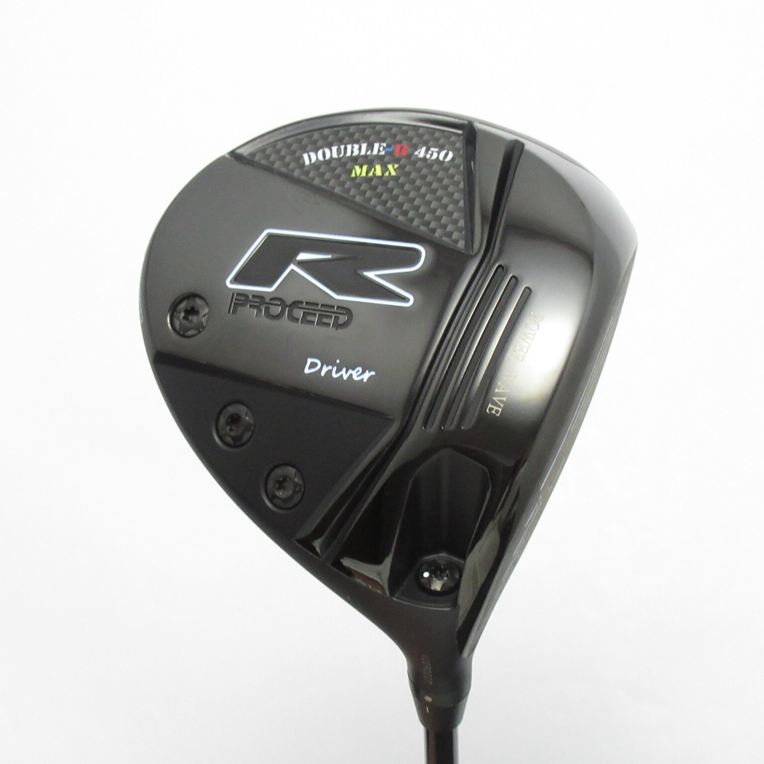 中古】PROCEED DOUBLE-R 450 MAX ドライバー カーボンシャフト 判別