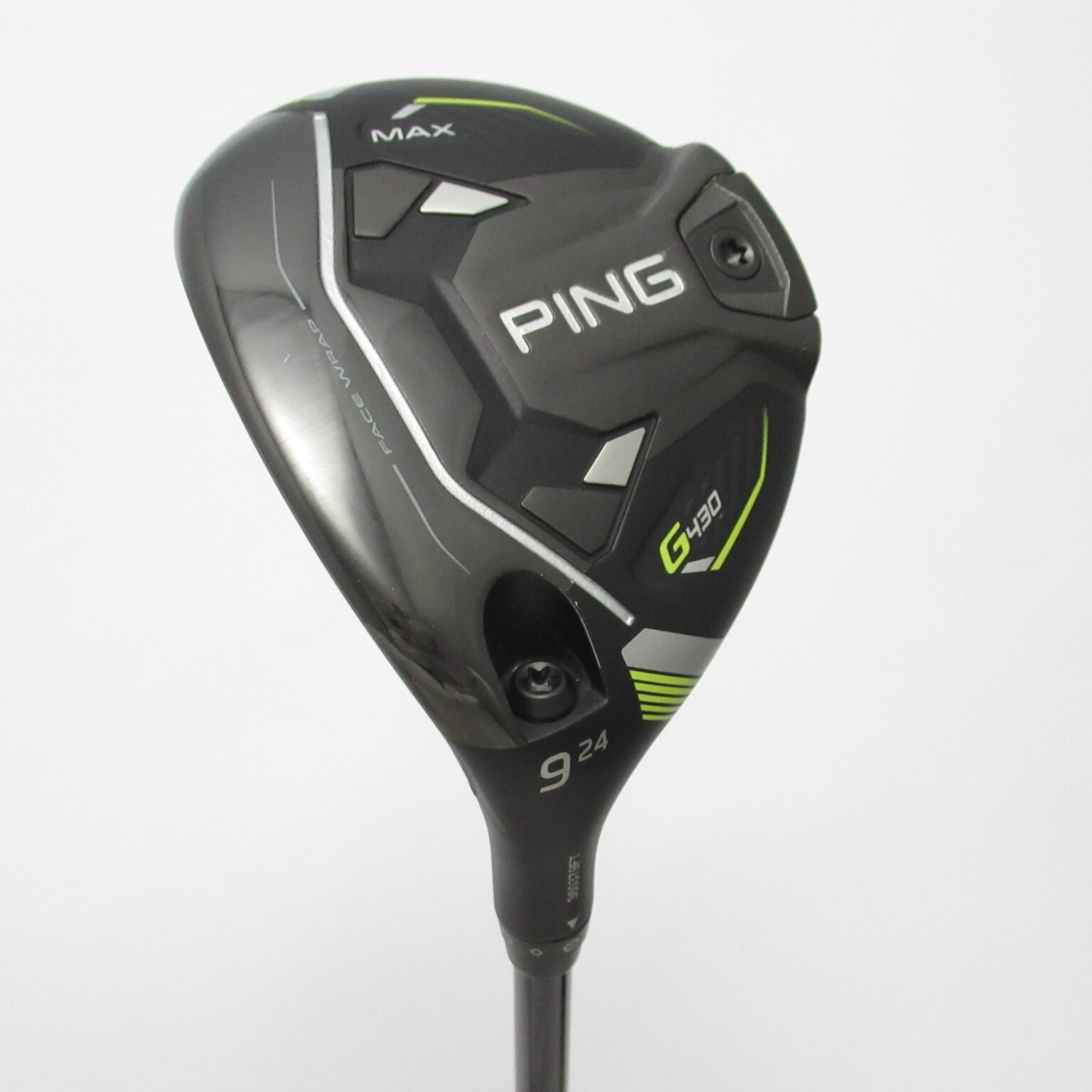 ロフト角24PING G430 MAX 9W 24° TOUR BLACK 75X - クラブ