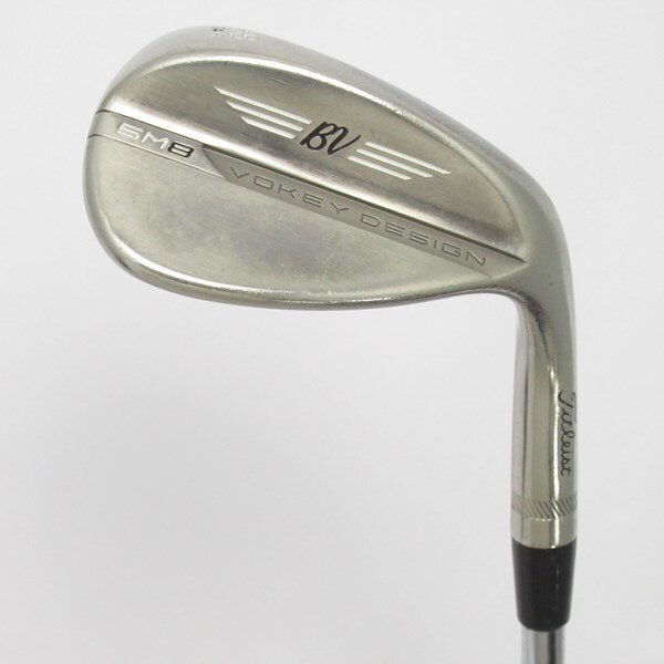 中古】ボーケイデザイン SM8 ブラッシュドスチール ウェッジ 