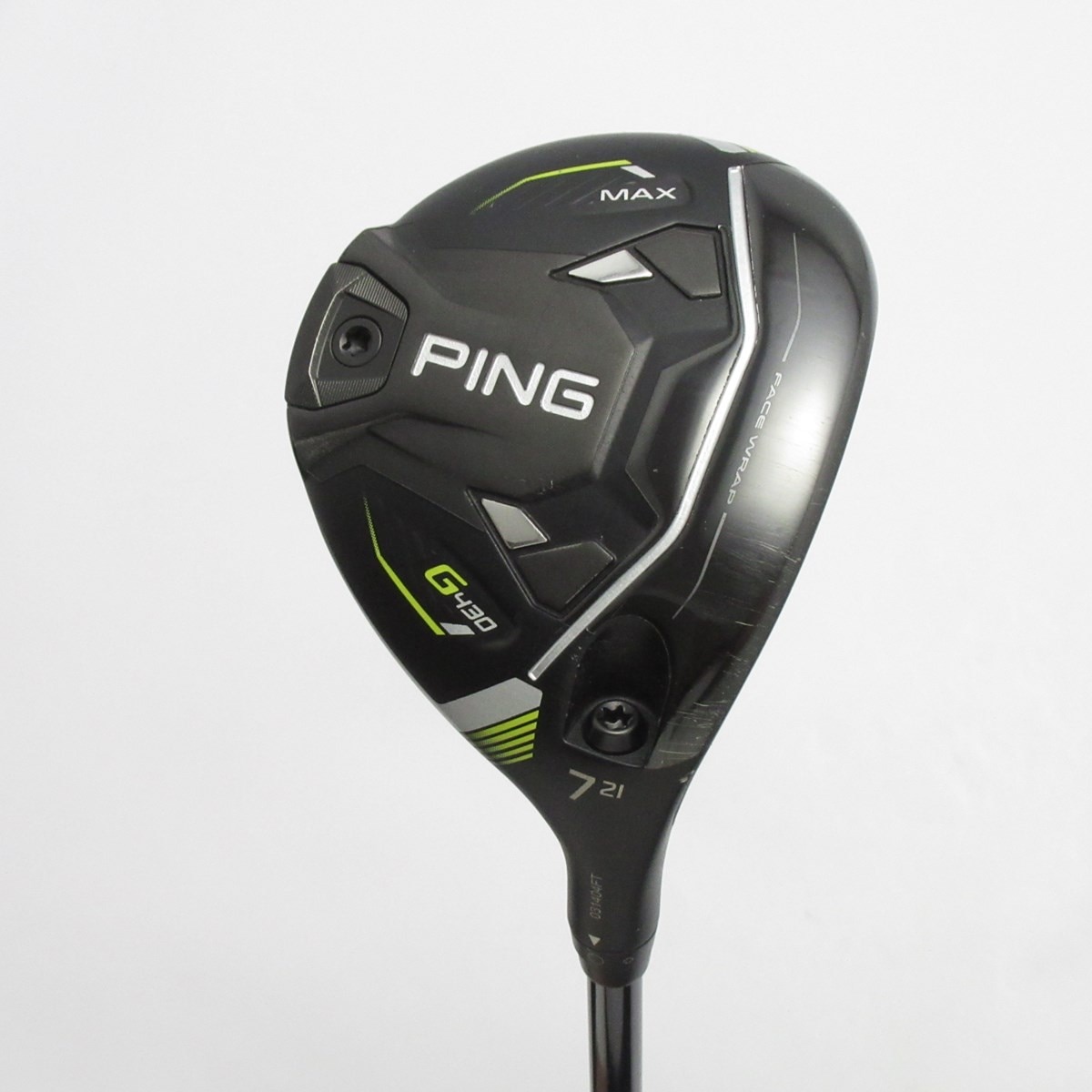 中古美品 ピン G430 MAX フェアウェイ 7W PING TOUR 2.0 BLACK 65[2440