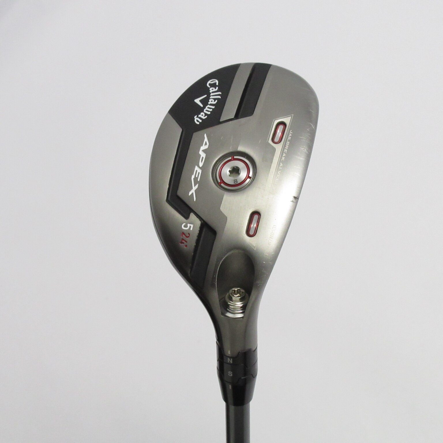 美品 特注 6U APEX ユーティリティ［Fujikura MC 80 for Callaway