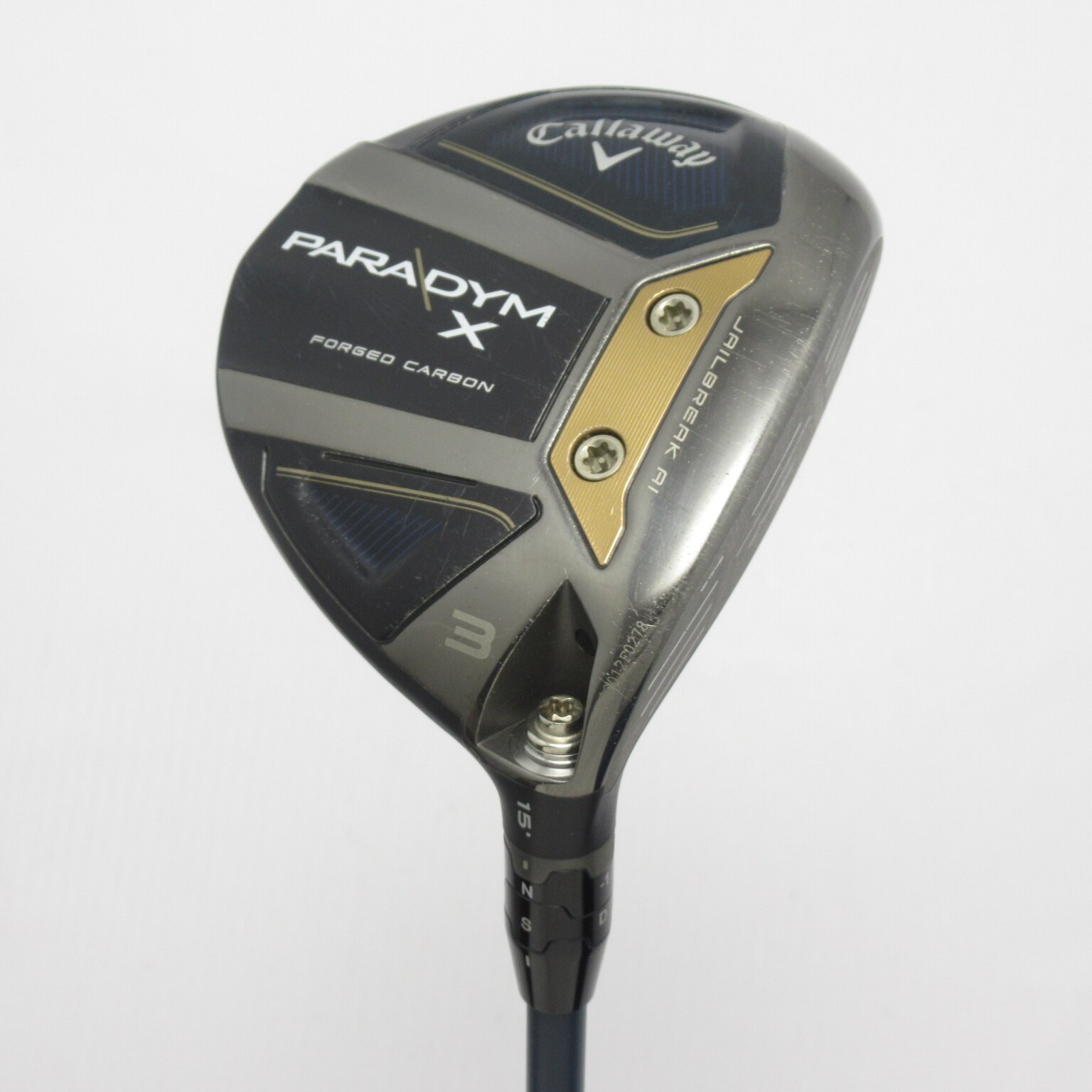 中古】パラダイム X フェアウェイウッド VENTUS TR 5 for Callaway 15 ...