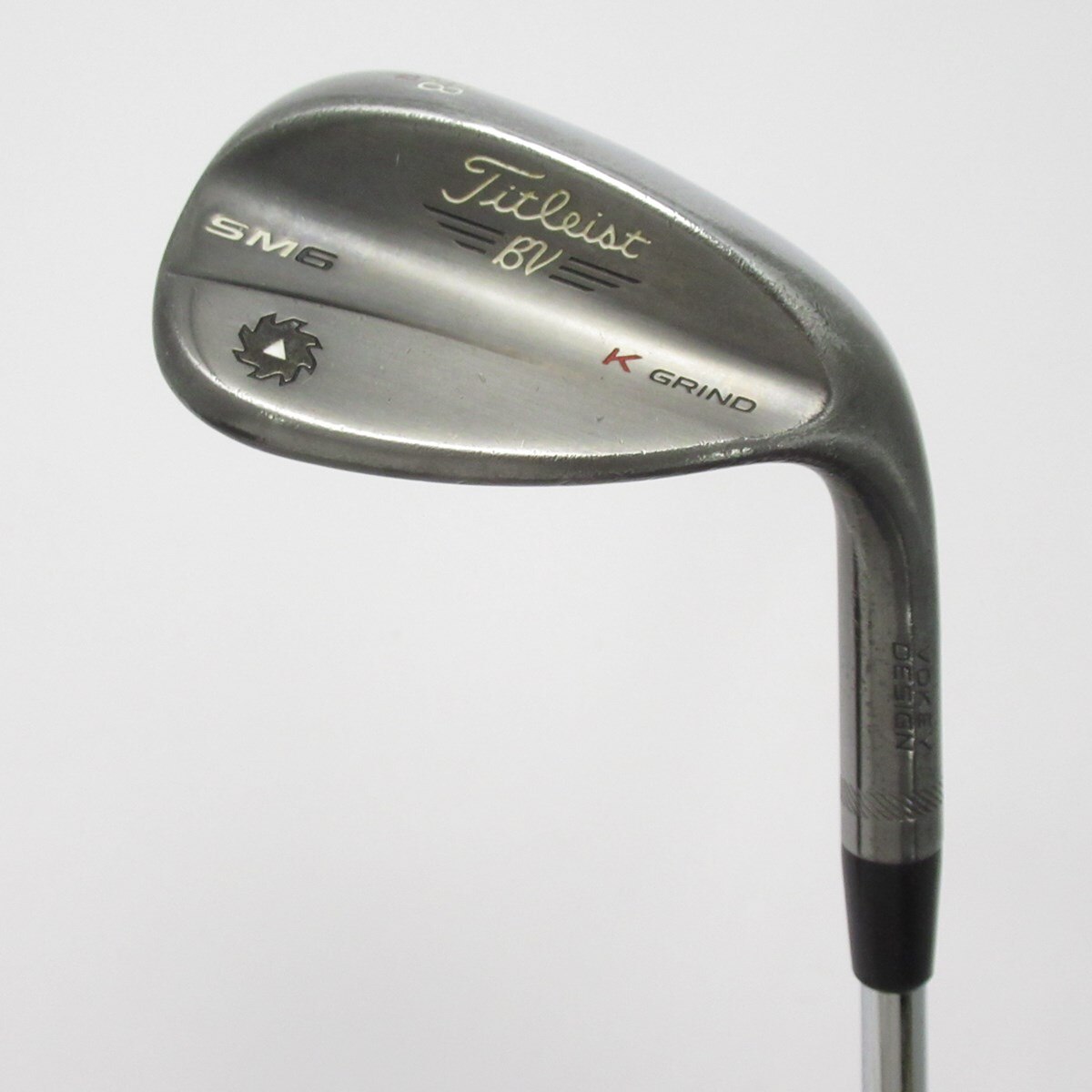 中古】Vokey SM6 スティールグレイ K GRIND ウェッジ Dynamic Gold 58