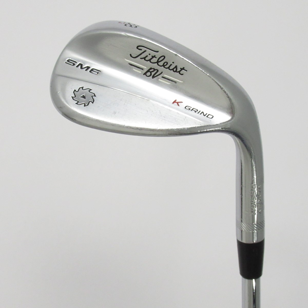 タイトリスト Vokey SM6 ツアークローム K GRIND ウェッジ Dynamic Gold 【58-12】(ウェッジ)