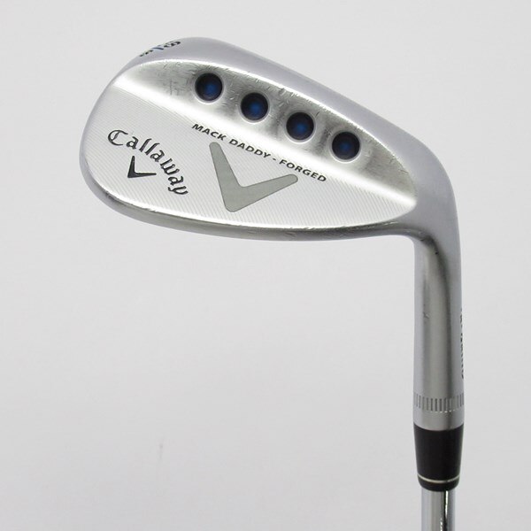 中古】MACK DADDY FORGED ミルキークロム仕上げ ウェッジ N.S.PRO 