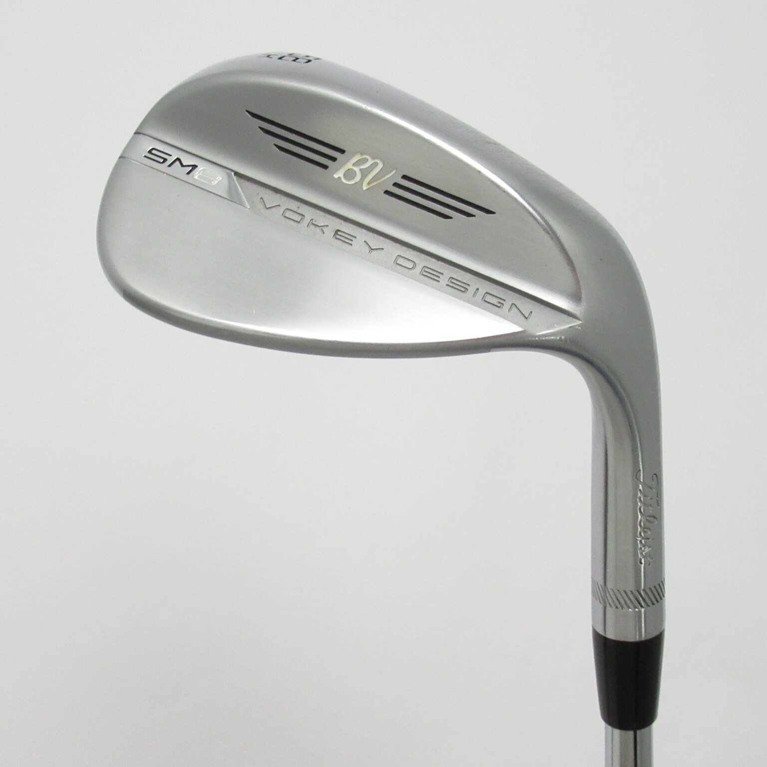 2024春の新作 中古 タイトリスト VOKEY SM8 08Fグラインドノーメッキ 