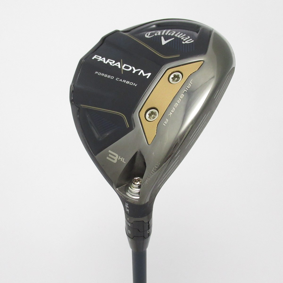 中古】パラダイム フェアウェイウッド VENTUS TR 5 for Callaway 16.5 ...