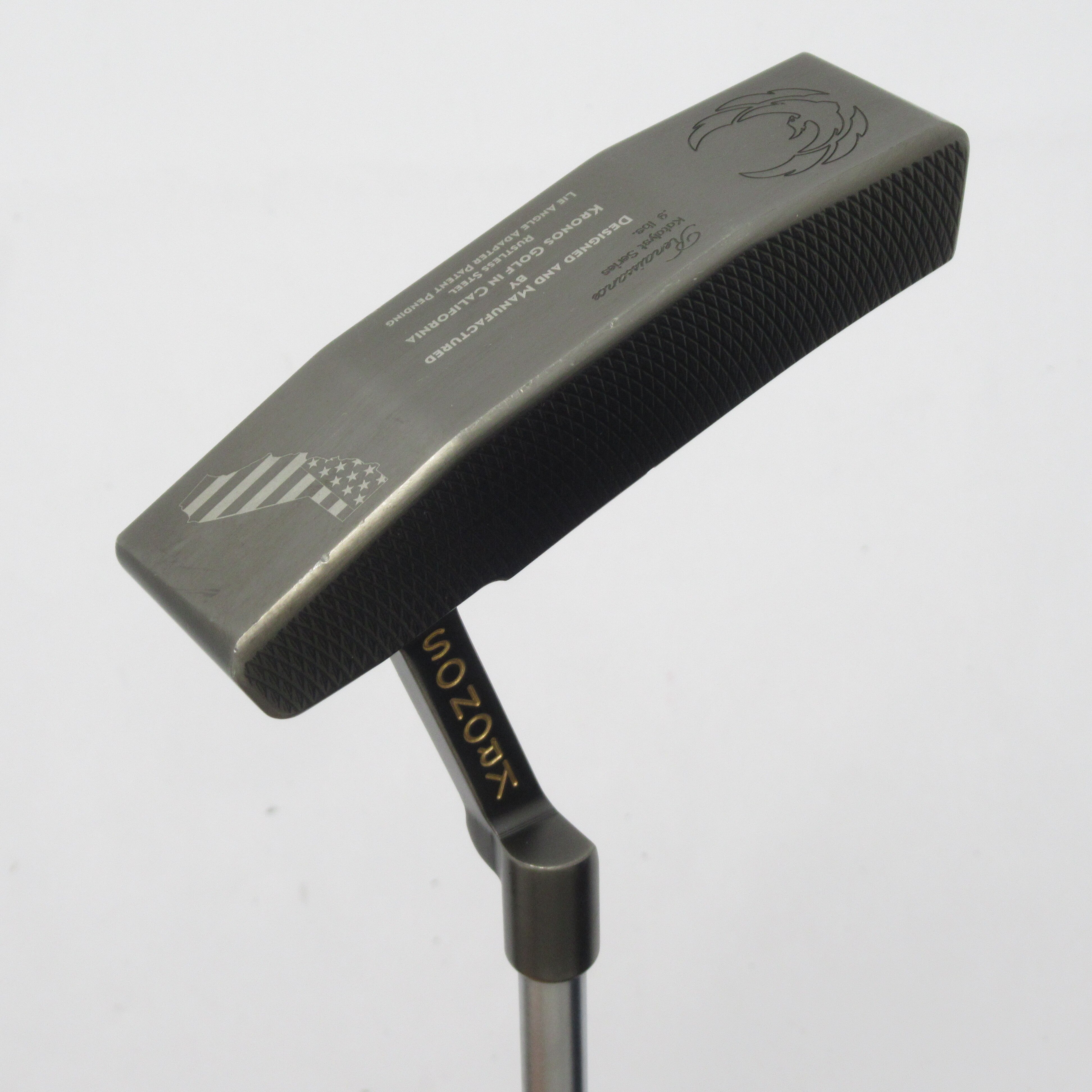【未使用】中尺/約38.7インチ SASO B/t P-25 サソーゴルフパター 未使用】中尺/約38.7インチ SASO B/t P-25 サソーゴルフパター